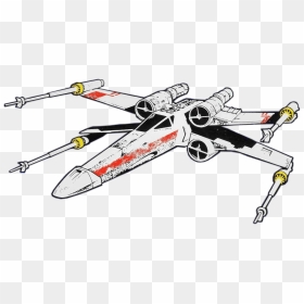 Free Aviation Wing Cliparts, Download Free Clip Art, - Star Wars X Wing Vector, HD Png Download - tie fighter png