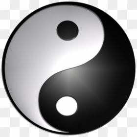 Yin And Yang Symbol 3d Computer Graphics - Yin Yang Symbol 3d, HD Png Download - yin yang png