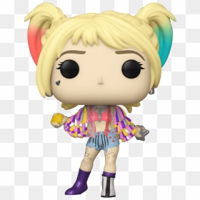 Funko Pop Harley Quinn Birds Of Prey, HD Png Download - caution tape png