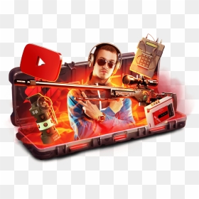 Cs - Go Youtuber - Hero, HD Png Download - csgo png