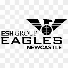Esh Group Eagles Newcastle - Newcastle Eagles, HD Png Download - eagles logo png
