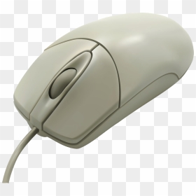 Vintage White Computer Mouse - Old Computer Mouse Png, Transparent Png - pc png