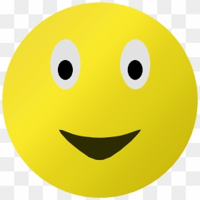 Smiley Happy Svg Clip Arts - Smiley, HD Png Download - happy png