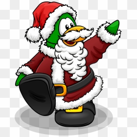 Club Penguin Wiki - Club Penguin Santa, HD Png Download - santa beard png