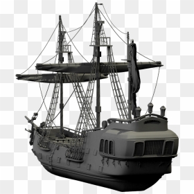 Full Rec, Pirate Ship, - Mast, HD Png Download - pirate ship png