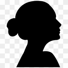 Silhouette, Child, Woman, Face Png Image With Transparent - Face Woman Silhouette Png, Png Download - woman silhouette png