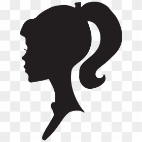 Barbie Silhouette Png - Silhouette Girl Png Clipart, Transparent Png - woman silhouette png