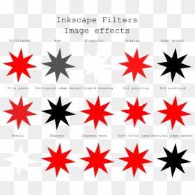 Inkscape Filters Image Effects - Inkscape Filters, HD Png Download - png effects