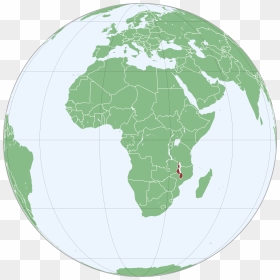 Map Of Malawi In Africa Clip Arts - Ou Se Situe Le Tchad, HD Png Download - africa png