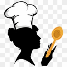 Logo Chef Png Clipart , Png Download - Woman Chef Silhouette Png, Transparent Png - chef png
