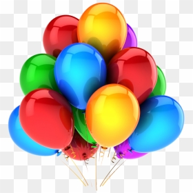 Birthday Balloons Png Hd Clipart , Png Download - Balloons Png, Transparent Png - birthday balloons png