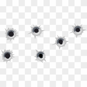 Transparent Background Bullet Hole Clipart, HD Png Download - bullet holes png