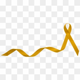 Sign And Symptom Of Endometrial Cancer, HD Png Download - gold ribbon png