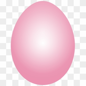 Pink Easter Egg Clip Arts - Pink Easter Egg Clipart, HD Png Download - easter eggs png