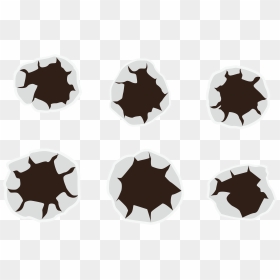 Bullet Holes Png Photos - Banduk Ki Goli Ka Nishan, Transparent Png - bullet holes png