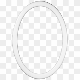 White Ring Circle Transparent, HD Png Download - oval png