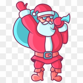 Santa Claus Vector, HD Png Download - santa beard png