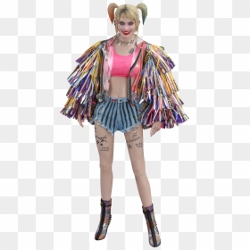 Harley Quinn Figure Birds Of Prey, HD Png Download - caution tape png