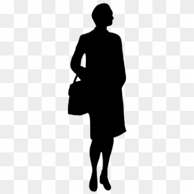 Silhouettes Of People - Person Silhouette Png Woman, Transparent Png - woman silhouette png