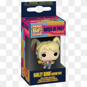 Pocket Pop Harley Quinn Birds Of Prey, HD Png Download - caution tape png