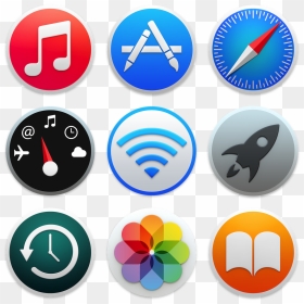 Itunes, App Store, Safari, Dashboard, Airport Utility, - Itunes, HD Png Download - itunes png