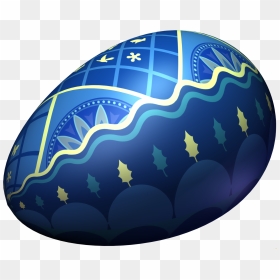 Blue Easter Egg Png Transparent Image - Blue Easter Egg Png, Png Download - easter eggs png