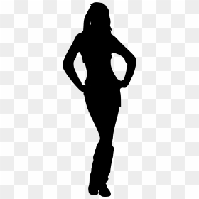 Woman Silhouette Png - Black Outline Of Women, Transparent Png - woman silhouette png