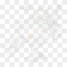 Sketch , Png Download - New 100 Dollar Bill, Transparent Png - money falling png