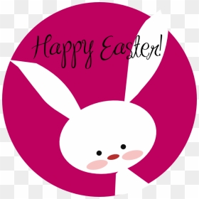 Happy Easter Bunny Clip Art, HD Png Download - happy easter png