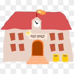 Office Clipart Post Office - Clipart Post Office, HD Png Download - post it png