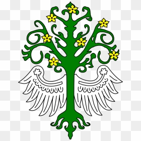 Tree Heraldic No Background, HD Png Download - vhv