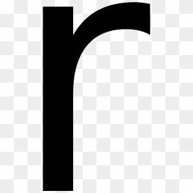 File Letter Svg Wikimedia - Lower Case Letter R, HD Png Download - rated r png