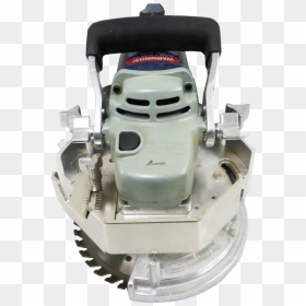 Undercut Saw Front View Transparent Image - Concrete Grinder, HD Png Download - tools png