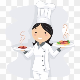Woman Chef Png, Transparent Png - chef png