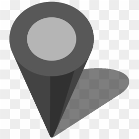 Map Pin Icon Vector - Gray Map Pin Png, Transparent Png - location png