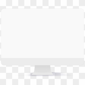 Thumb Image - Computer Monitor, HD Png Download - white rectangle png