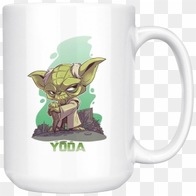 Transparent Yoda Png - Yoda Star Wars Cartoon, Png Download - yoda png