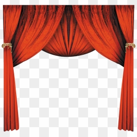 Transparent Red Curtain Png - 幕布 素材, Png Download - curtain png