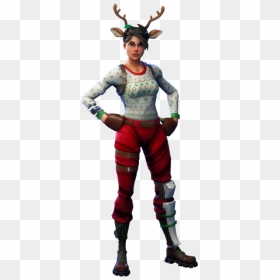 Fortnite Red-nosed Raider Png Image - Red Nosed Raider Png, Transparent Png - nose png