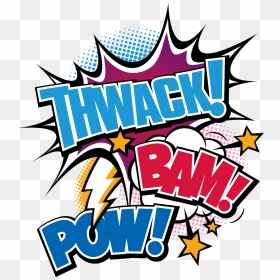 Pow Png Bam - Bam Pow Transparent, Png Download - pow png