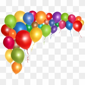 Globos Png Page - Birthday Balloons Clipart, Transparent Png - globos png