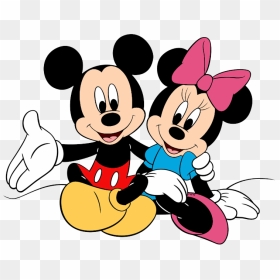 Mickey, Minnie Posing - Mickey Mouse Minnie Mouse Png, Transparent Png - mickey png