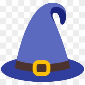 Witch Png Clip Free - Blue Witch Hat Clipart, Transparent Png - witch png