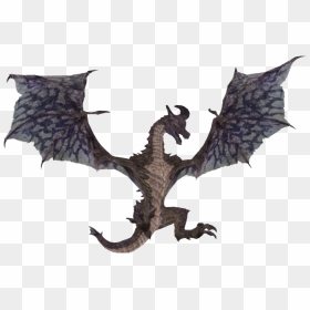 Skyrim Dragon Png, Transparent Png - skyrim png