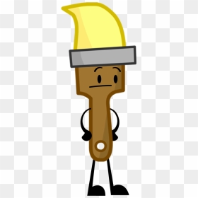 The Object Shows Community Wiki - Inanimate Insanity Paintbrush Pose, HD Png Download - paintbrush png