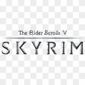 Elder Scrolls V Logo Png, Transparent Png - vhv