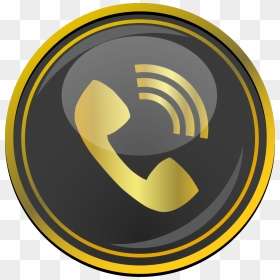 Golden Phone Logo Png , Png Download - Golden Phone Logo Png, Transparent Png - phone logo png