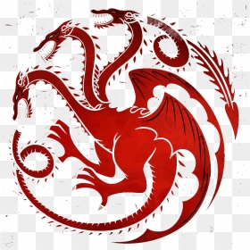 House Targaryen Png Image - Targaryen Game Of Thrones Logo, Transparent Png - game of thrones png
