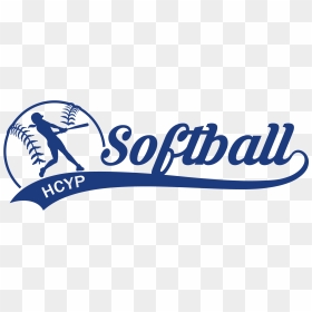 Softball Logo, HD Png Download - softball png