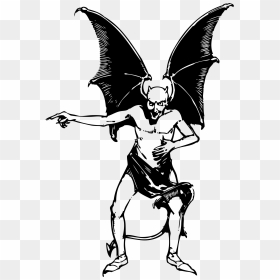 Pointing Devil Clip Arts - Devil Clip Art, HD Png Download - devil png